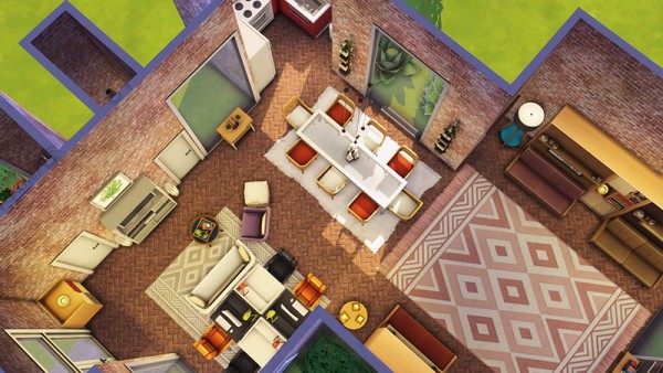  Miss Ruby Bird: Tiny Living Home for 8 Sims