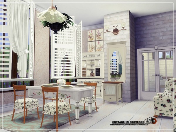  The Sims Resource: Cottage in Provence by Danuta720