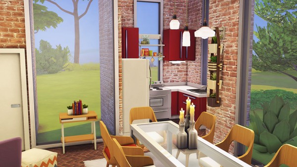  Miss Ruby Bird: Tiny Living Home for 8 Sims