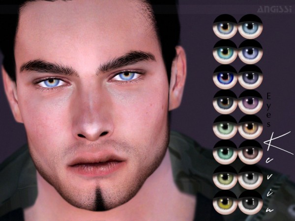  The Sims Resource: Eyes Kevin by ANGISSI