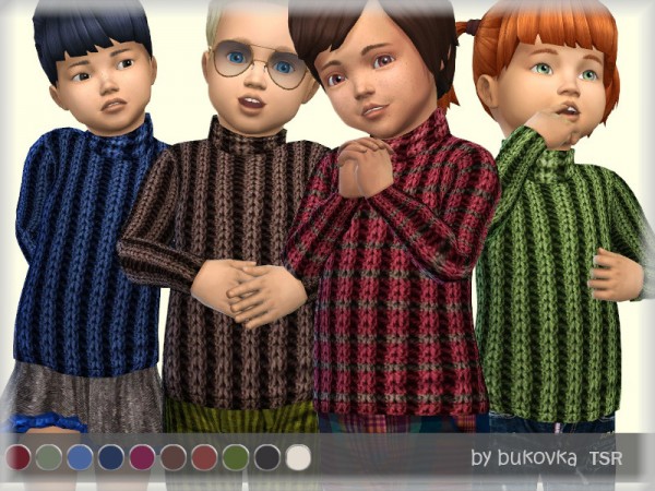  The Sims Resource: Sweater Golf by bukovka