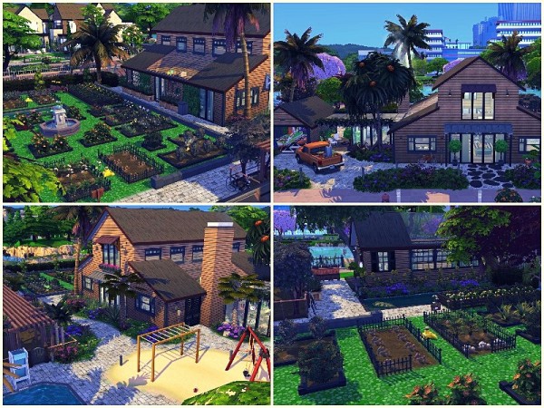  The Sims Resource: Modern Family Farm by lotsbymanal