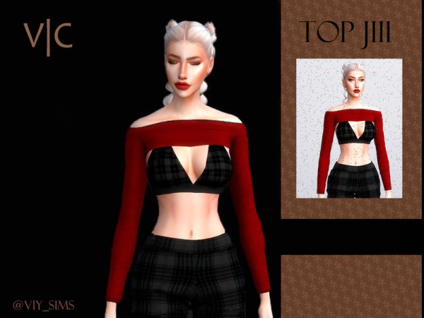  The Sims Resource: Top JIII by Viy Sims