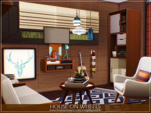  The Sims Resource: House On Wheels by MychQQQ