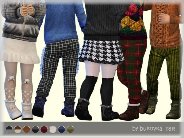  The Sims Resource: Winter Boots by bukovka