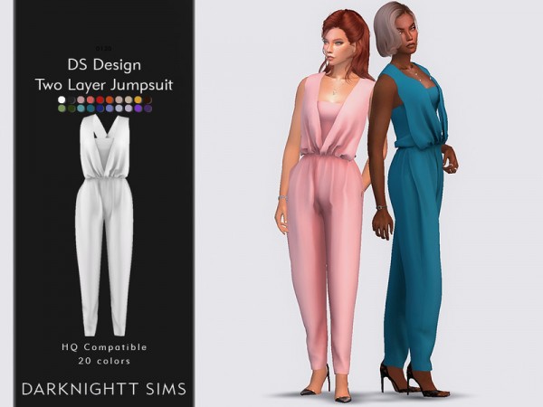  The Sims Resource: Design Two Layer Jumpsuit by DarkNighTt