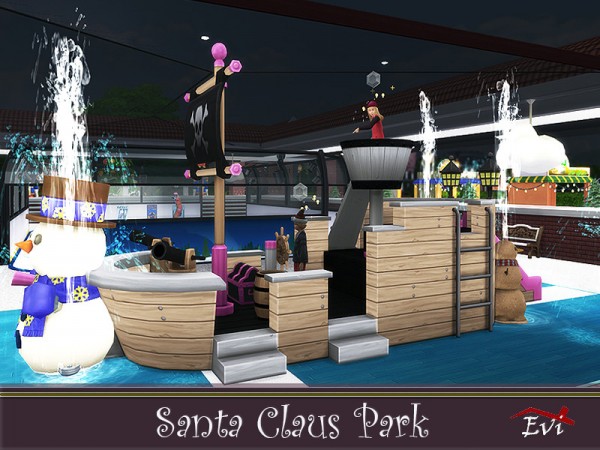  The Sims Resource: Santa Claus Park by evi