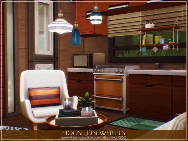  The Sims Resource: House On Wheels by MychQQQ