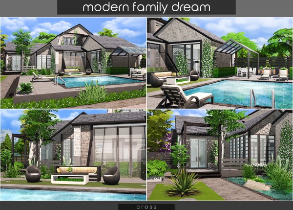  Cross Design: Modern Family Dream