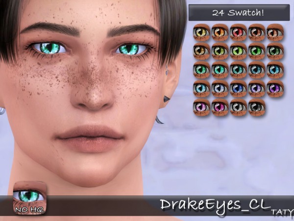  The Sims Resource: Drake Eyes by Taty
