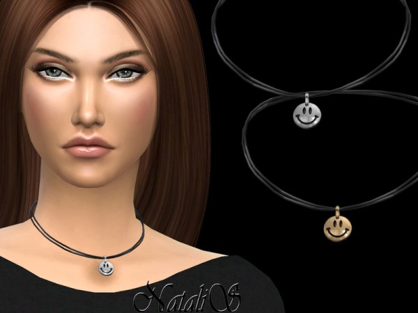  The Sims Resource: Smiley face pendant by NataliS