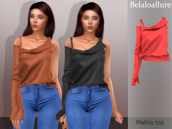  The Sims Resource: Manila top by belal1997
