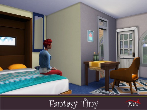  The Sims Resource: Fantasy Tiny House by evi