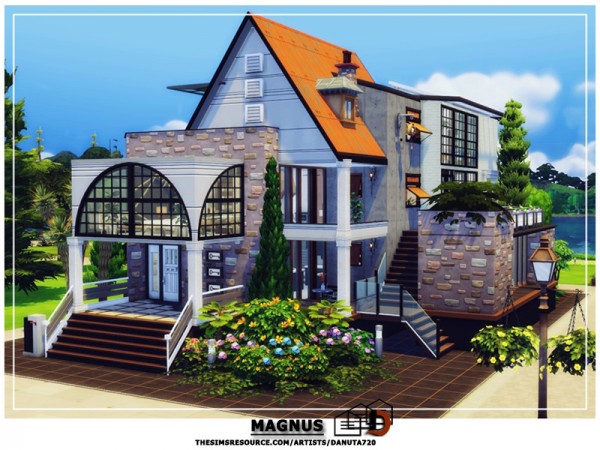  The Sims Resource: Magnus House by Danuta720