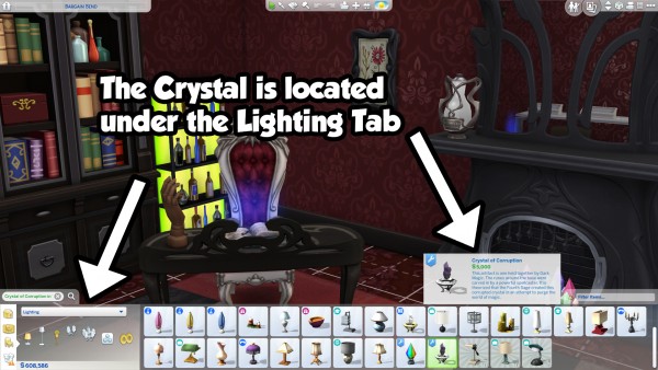  Mod The Sims: The Crystal of Corruption (Rite of Dissolution Crystal) by Myfharad