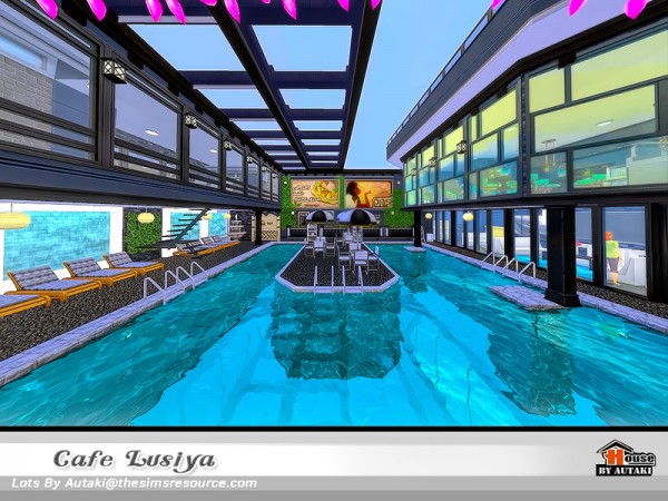  The Sims Resource: Cafe Lusiya by autaki