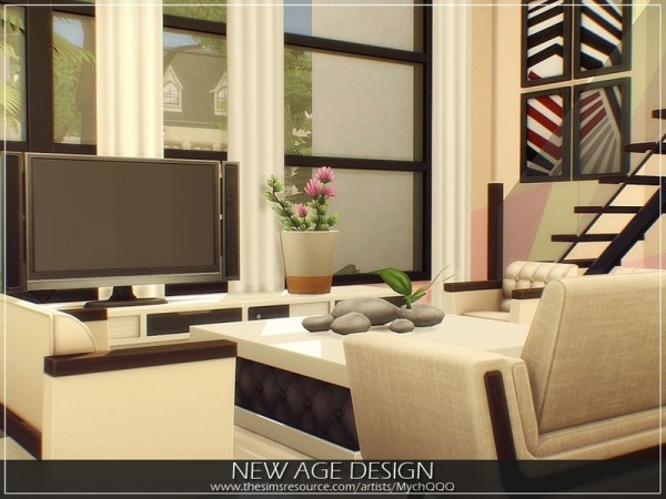  The Sims Resource: New Age Design by MychQQQ