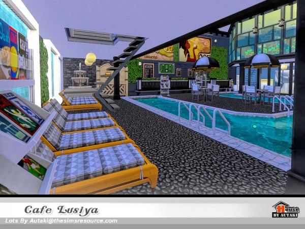  The Sims Resource: Cafe Lusiya by autaki