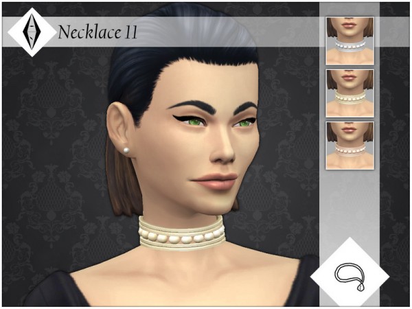  The Sims Resource: Necklace 11 by AleNikSimmer