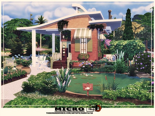  The Sims Resource: Micro Home by Danuta720