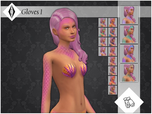  The Sims Resource: Gloves 1 by AleNikSimmer