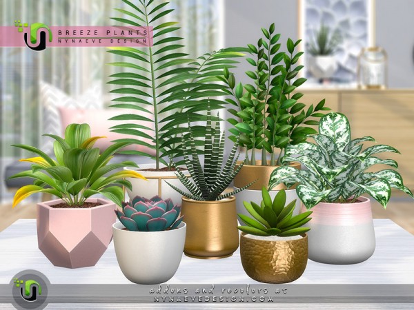  The Sims Resource: Breeze Plants by NynaeveDesign