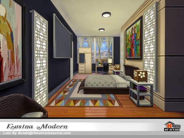  The Sims Resource: Kusina Modern House by Autaki