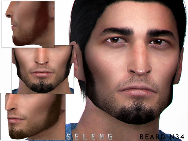  The Sims Resource: Beard N34 by Seleng