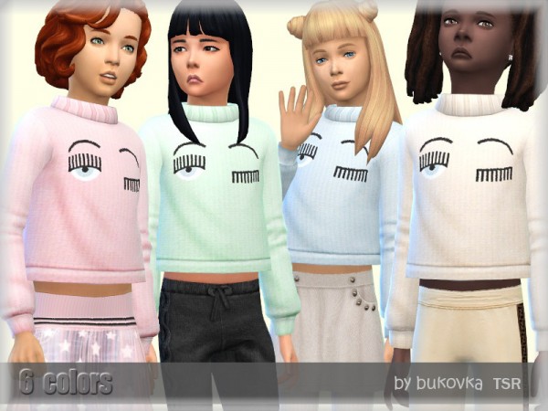  The Sims Resource: Sweater Eyes by bukovka