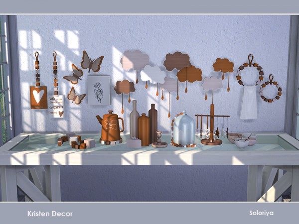  The Sims Resource: Kristen Decor by soloriya
