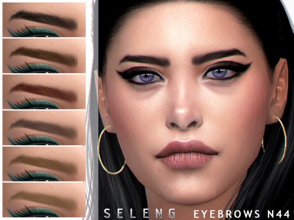  The Sims Resource: Eyebrows N44 by Seleng