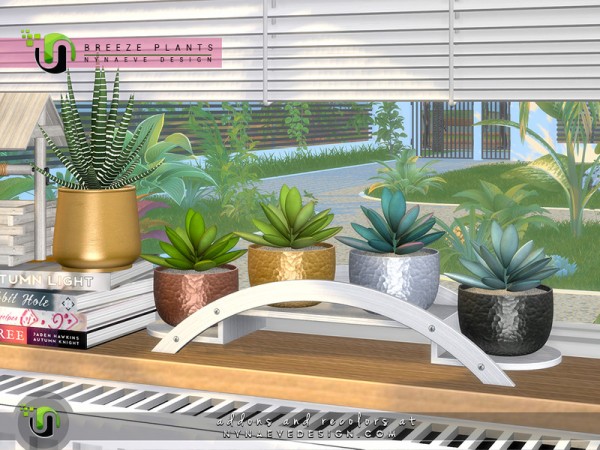  The Sims Resource: Breeze Plants by NynaeveDesign