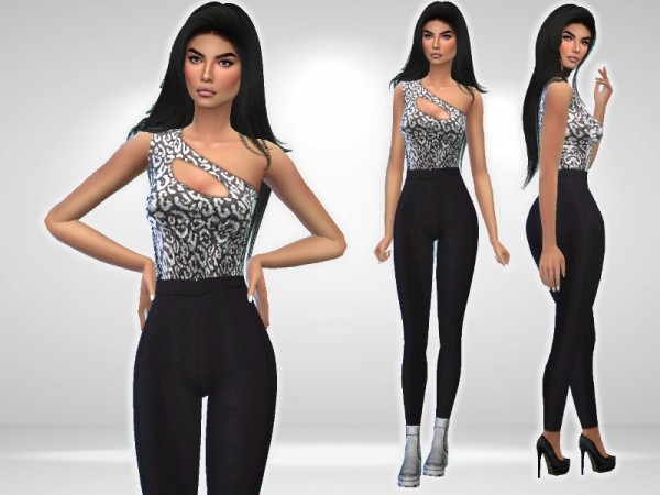  The Sims Resource: Ines Jumpsuit by Puresim
