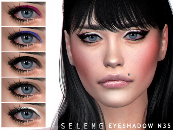  The Sims Resource: Eyeshadow N35 by Seleng