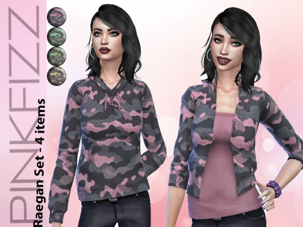 The Sims Resource: Raegan Collection by Pinkfizzzzz
