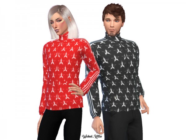  The Sims Resource: Jeffree Star Tracksuit Jacket by Wicked Kittie