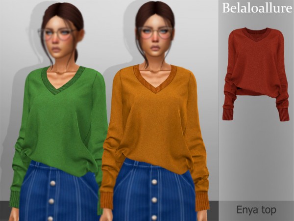  The Sims Resource: Enya top by belal1997
