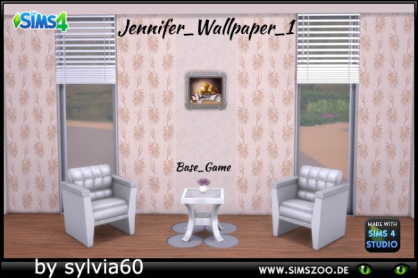  Blackys Sims 4 Zoo: Jennifer Wallpaper 1 by sylvia60