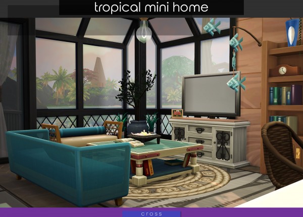  Cross Design: Tropical Mini Home