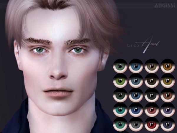  The Sims Resource: Eyes Ansel by ANGISSI
