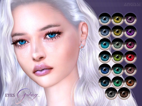  The Sims Resource: Eyes Galaxy by ANGISSI