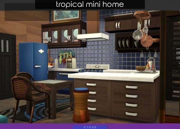  Cross Design: Tropical Mini Home