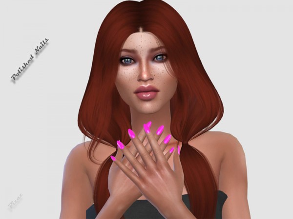  The Sims Resource: Polished Nails by pizazz