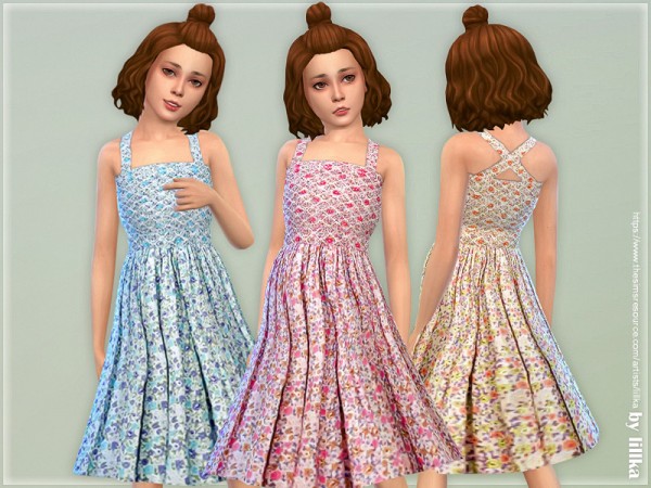  The Sims Resource: Girls Dresses Collection P133 by lillka