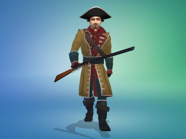  Mod The Sims: 18th Century Spanish Military Uniform by Nutter Butter 1
