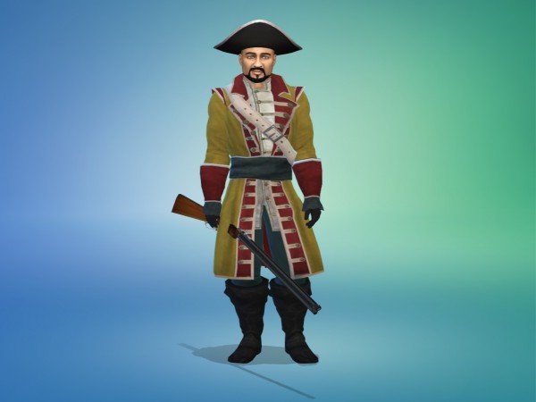  Mod The Sims: 18th Century Spanish Military Uniform by Nutter Butter 1