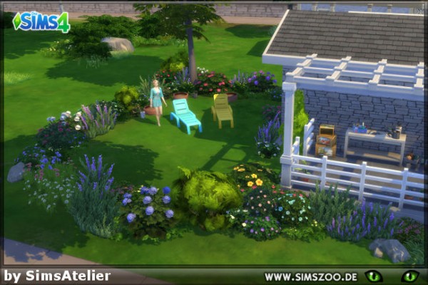  Blackys Sims 4 Zoo: Mini house for 2 by SimsAtelier