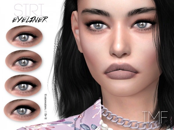  The Sims Resource: Siri Eyeliner N.71 by IzzieMcFire