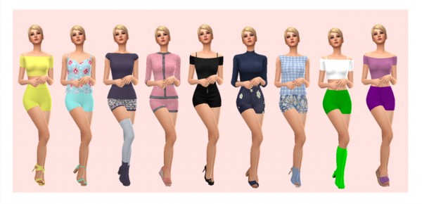  Sims 4 Sue: High Waisted Shorts