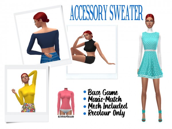  Sims 4 Sue: Accessories Sweater